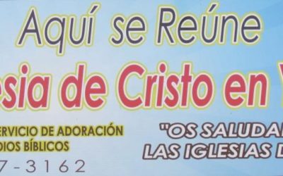 Primer Aniversario Iglesia de Cristo en Yauco
